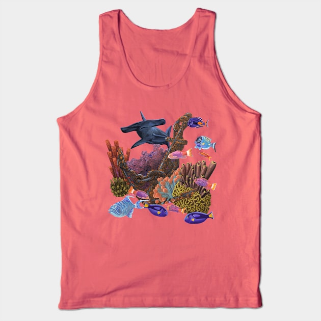 Underwater world Tank Top by ruta13art